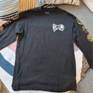 Play Dead Grateful Dead Black Long Sleeve Graphic Tee